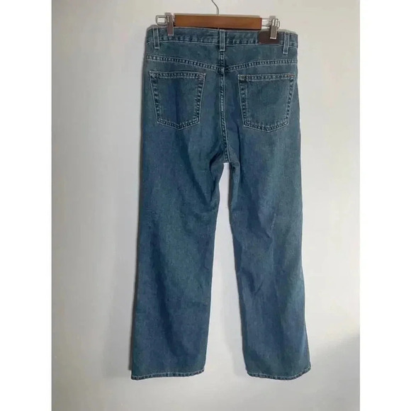 Women's Calvin Klein Jeans Flare Blue Size 10 Vintage Y2K‎ EUC! - Picture 5 of 13